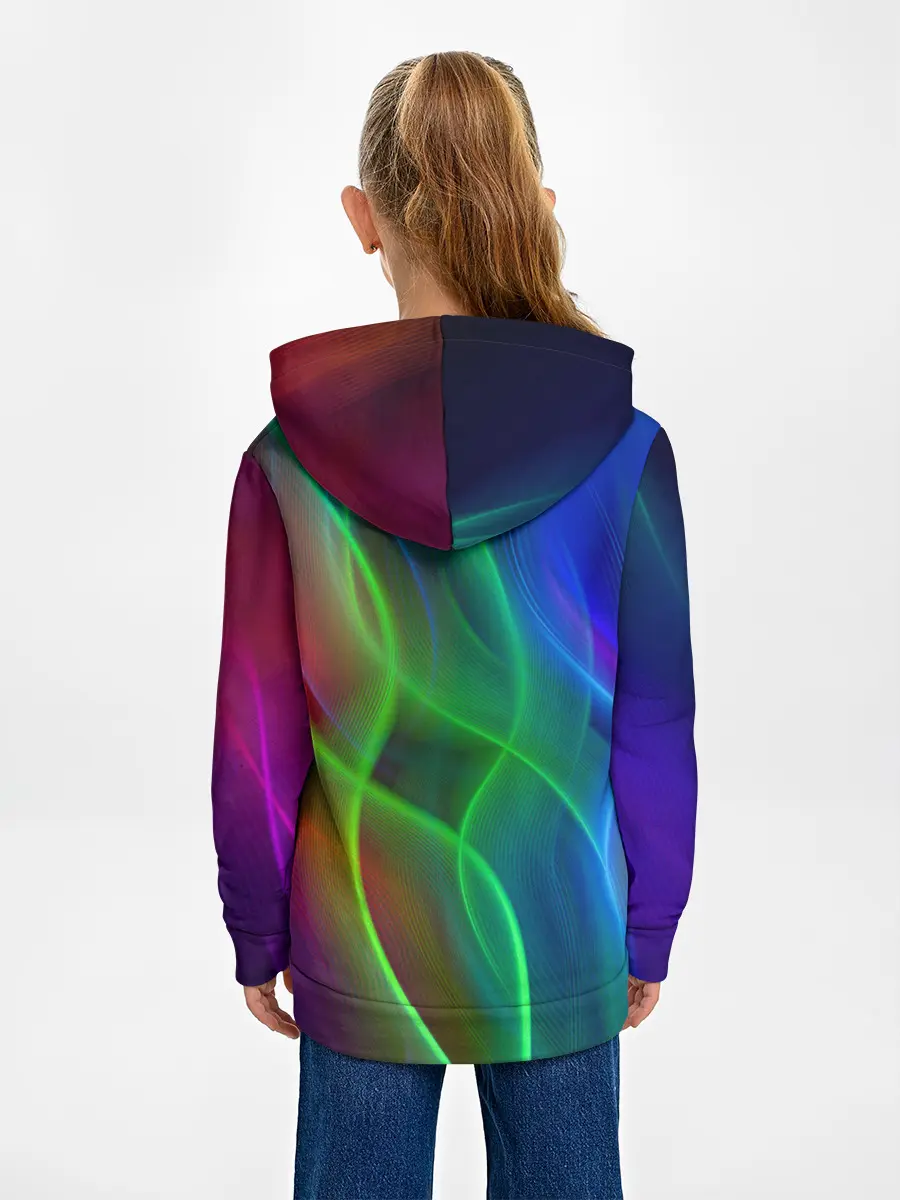 Детское худи / НЕОНОВАЯ АБСТРАКЦИЯ