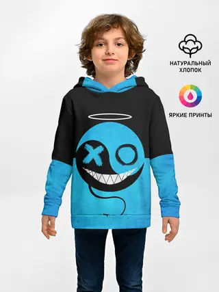 Детское худи / Smail Blue