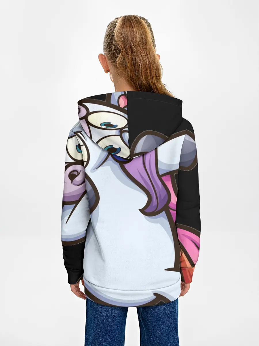 Детское худи / Единорог - танцор ДАБ