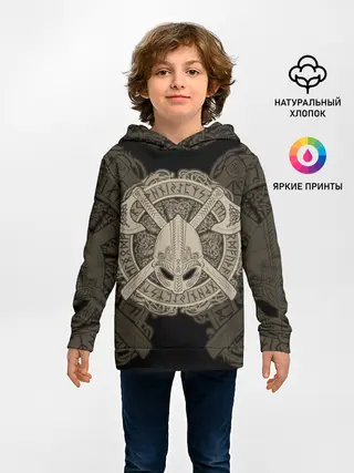 Детское худи / Воин