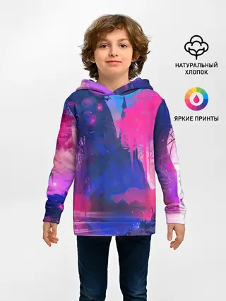 Детское худи / Неоновые Краски