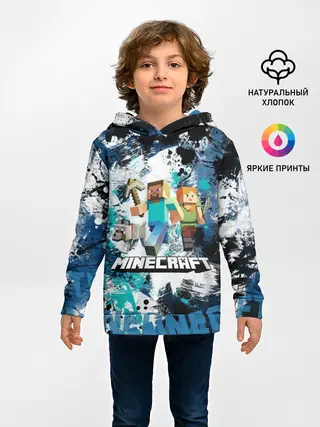 Детское худи / Minecraft / Майнкрафт