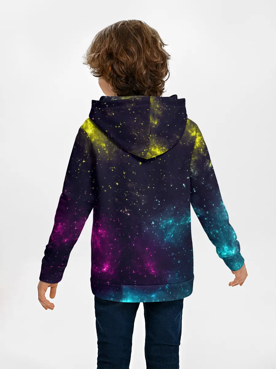 Детское худи / Космический Луффи One Piece