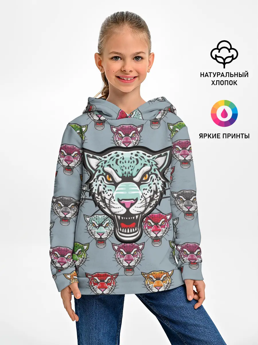 Детское худи / Леопард