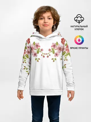 Детское худи / Цветы