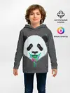 Детское худи / Панда Краски Брызги