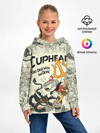 Детское худи / Cuphead and Devil