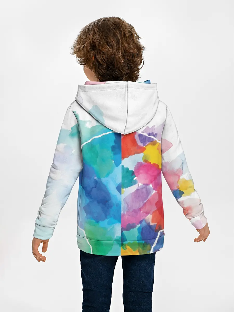 Детское худи / Акварель