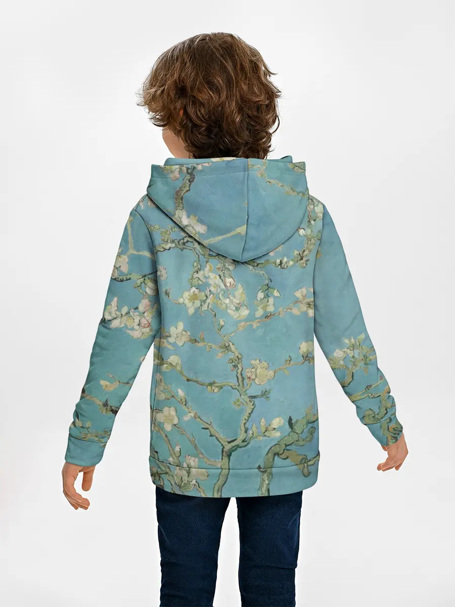 Детское худи / Ван Гог Цветущие ветки миндаля