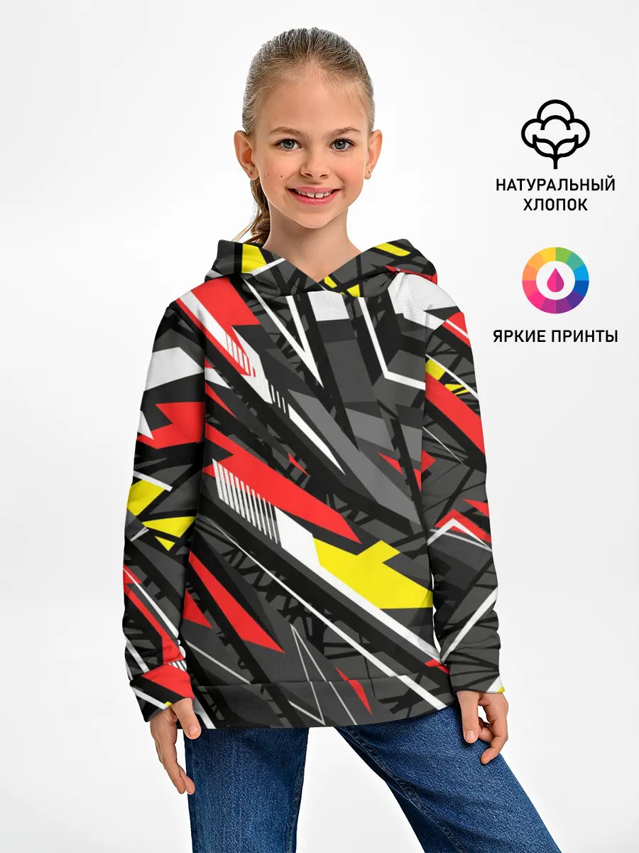 Детское худи / Фон. Абстракция.