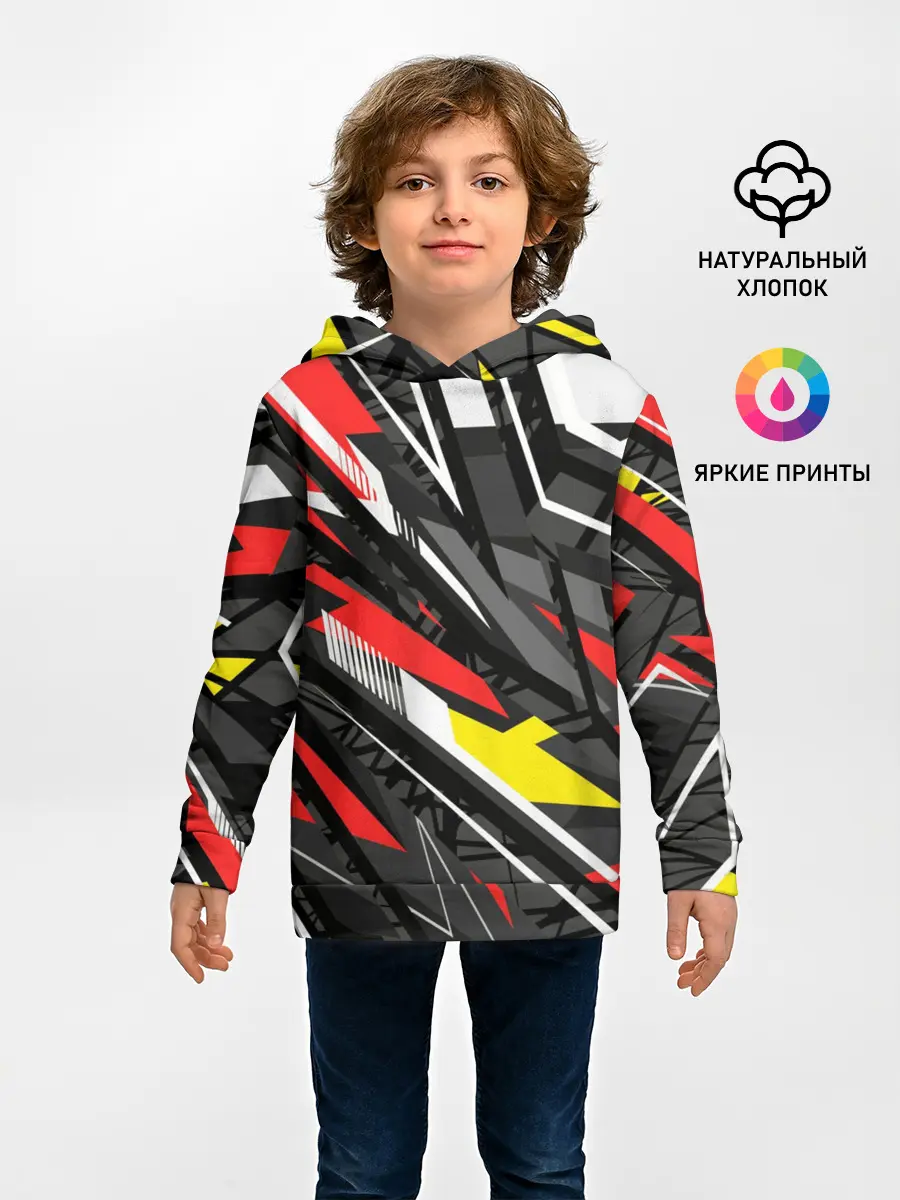 Детское худи / Фон. Абстракция.