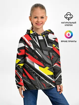 Детское худи / Фон. Абстракция.