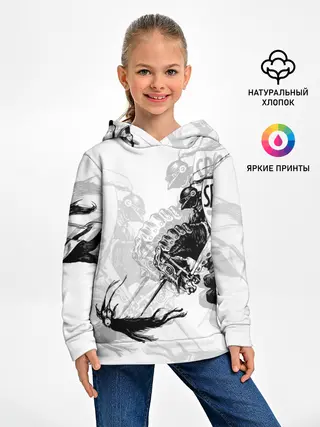 Детское худи / Всадник и чёрт