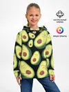 Детское худи / Авокадо паттерн