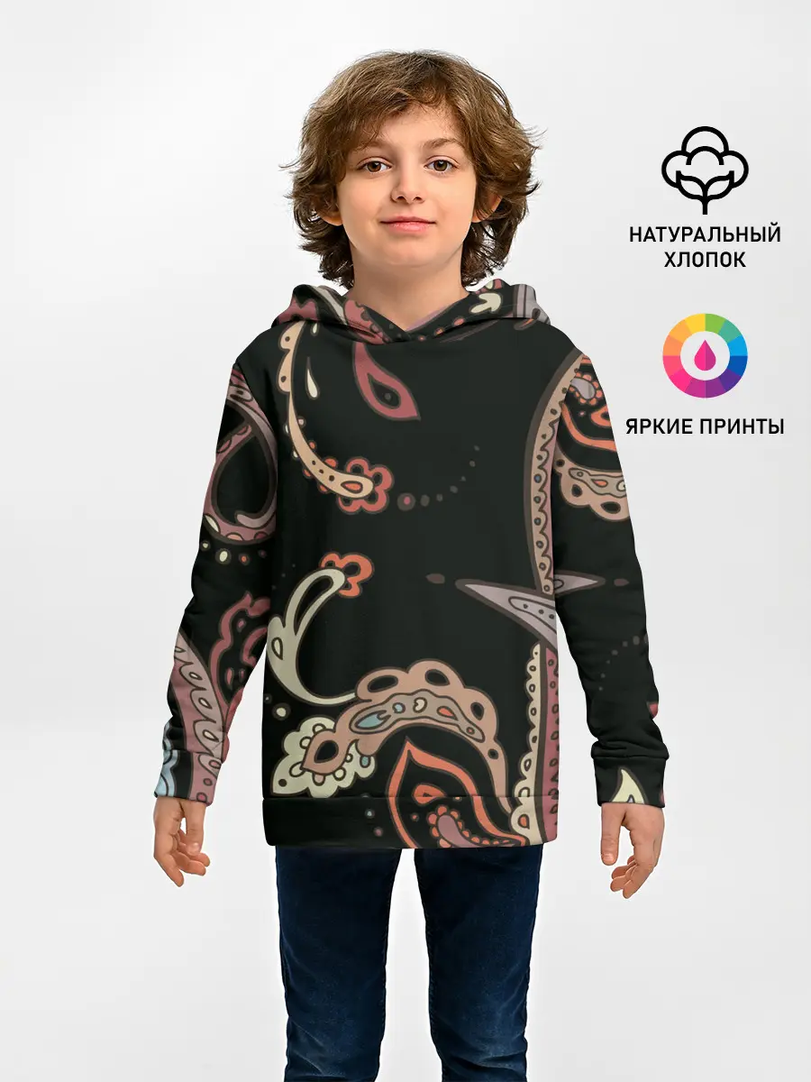 Детское худи / Расписной узор