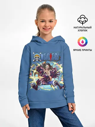 Детское худи / Атака Луффи взрыв | One Piece