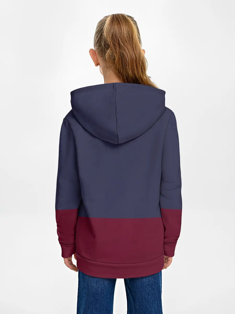 Детское худи / FC Barcelona | Flag and team Logo