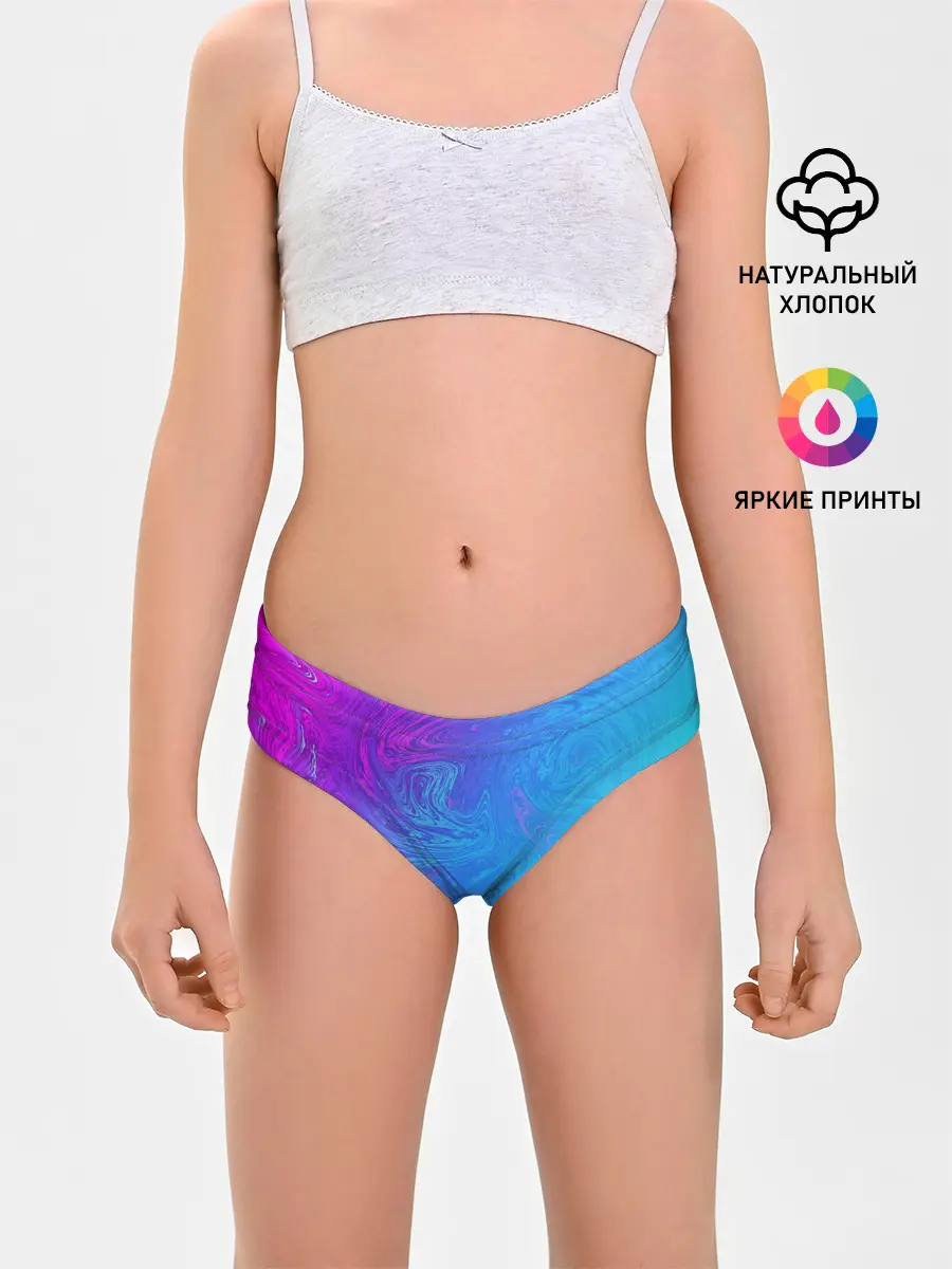 Трусы для девочек / BACKGROUND IN NEON