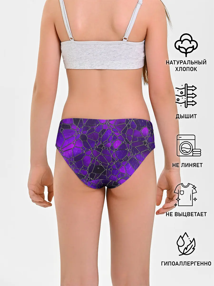 Трусы для девочек / Стеклянная мозайка