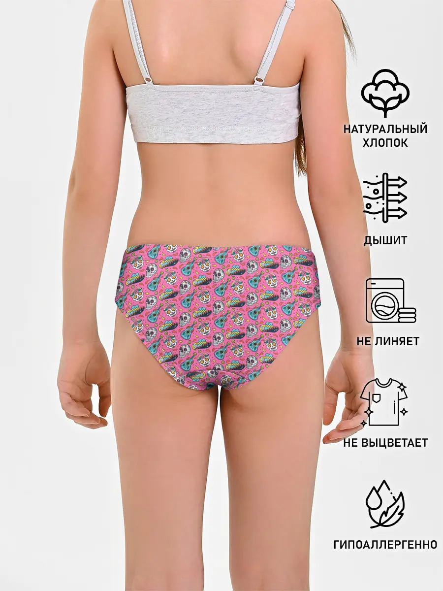 Трусы для девочек / День мертвых