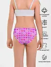 Трусы для девочек / Розовые сердечки
