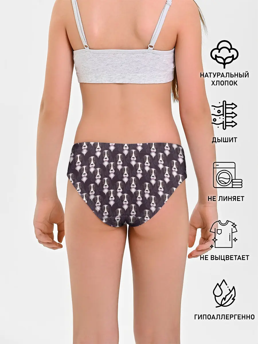 Трусы для девочек / Спаниель