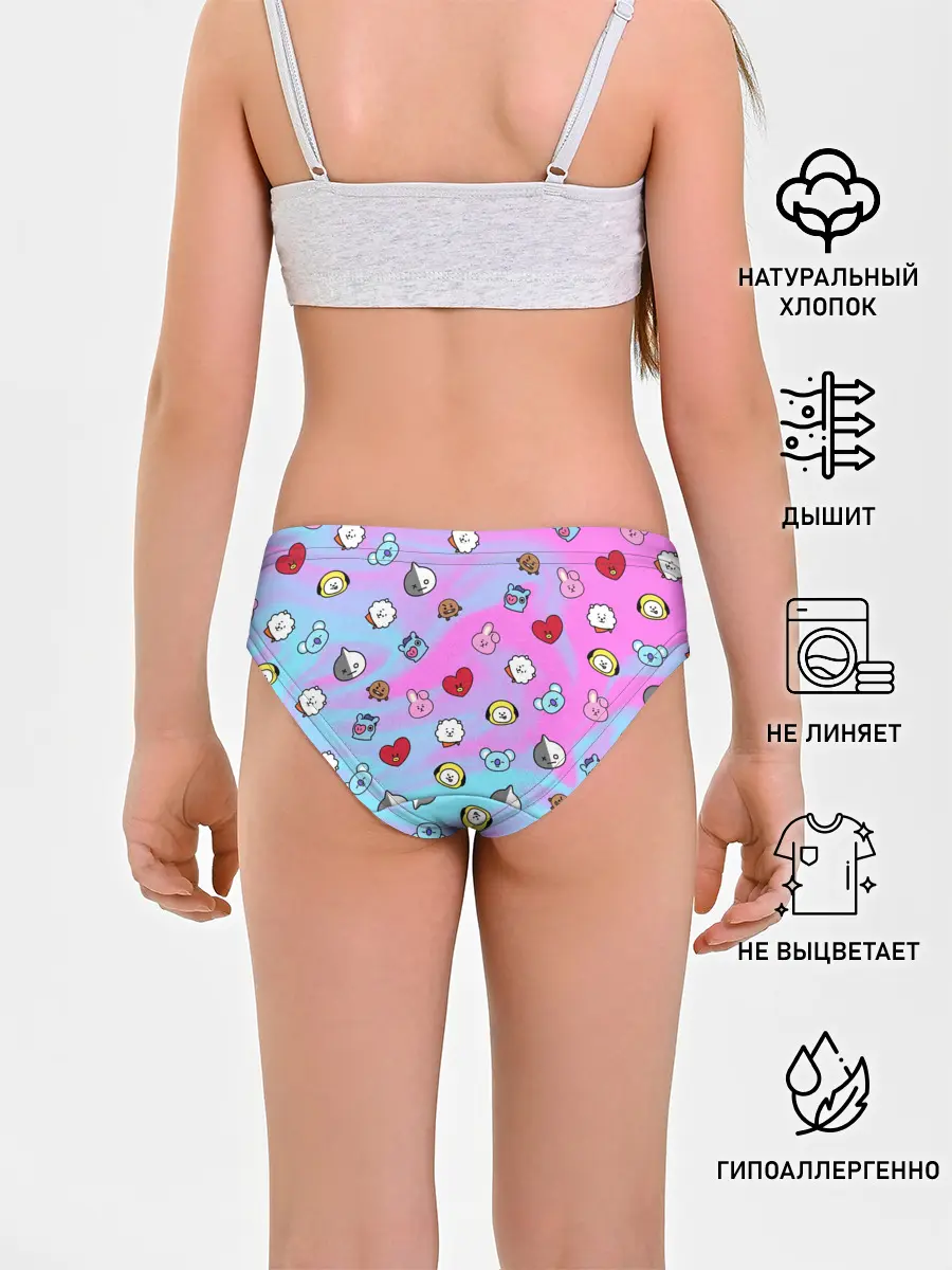 Трусы для девочек / BT21
