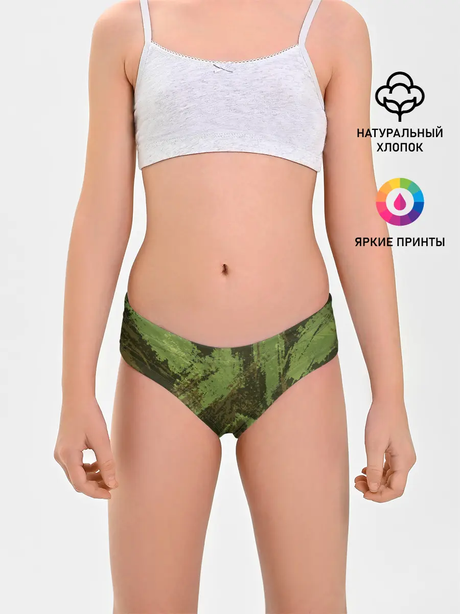 Трусы для девочек / КАМУФЛЯЖ BROWN