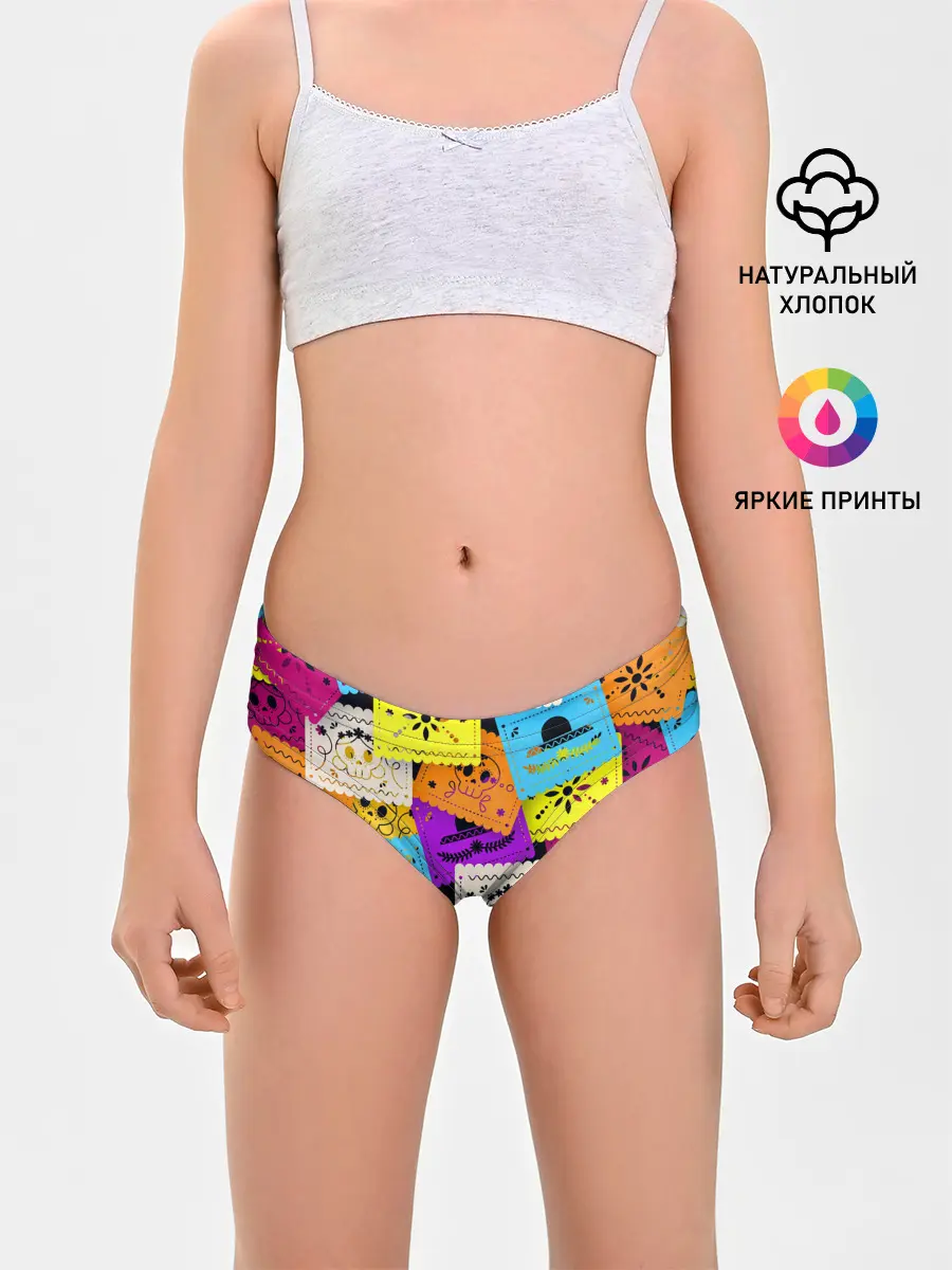 Трусы для девочек / Color pattern