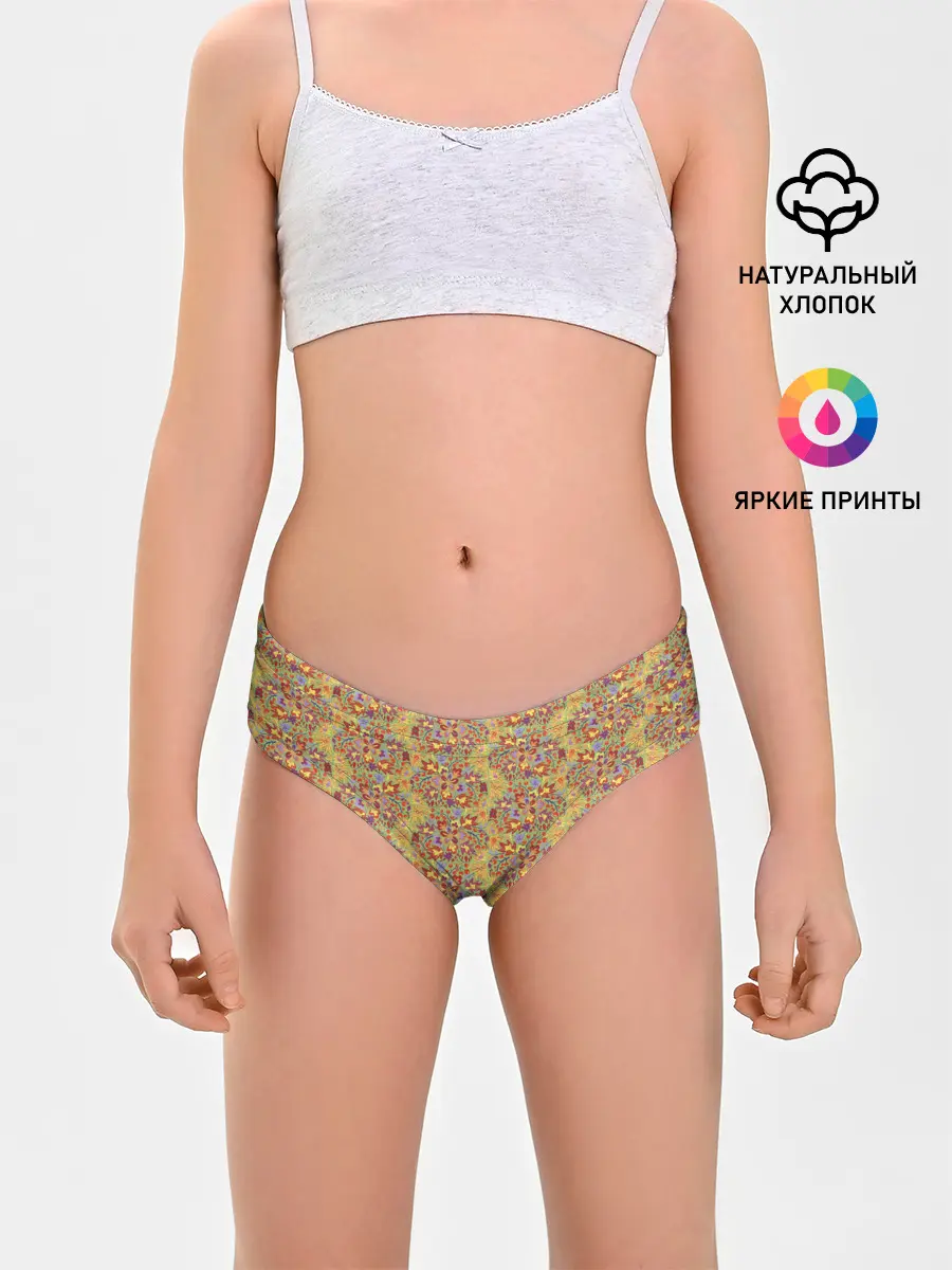 Трусы для девочек / Волшебный лес.