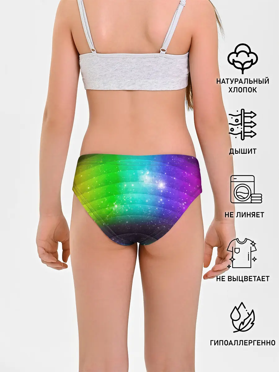 Трусы для девочек / Space