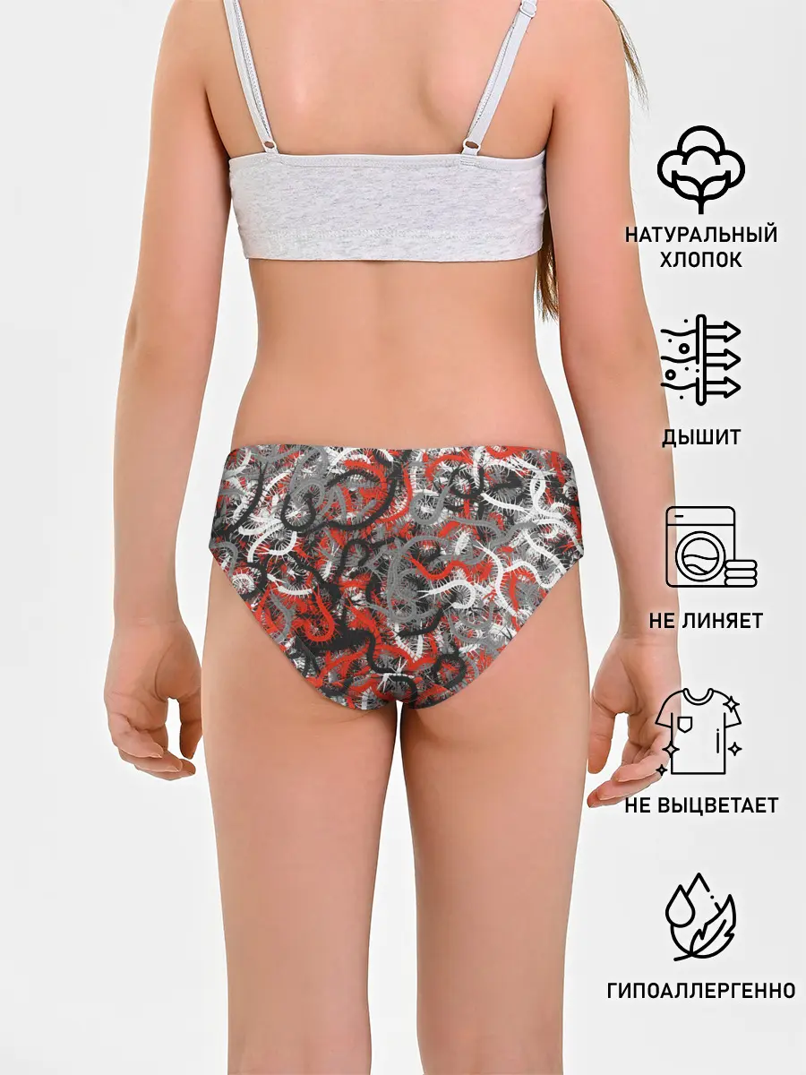 Трусы для девочек / Сколопендры