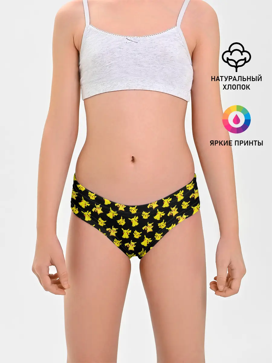 Трусы для девочек / ПИКАЧУ