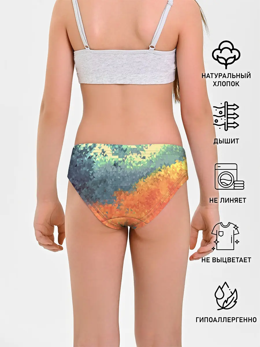 Трусы для девочек / Стихия: лед и пламя