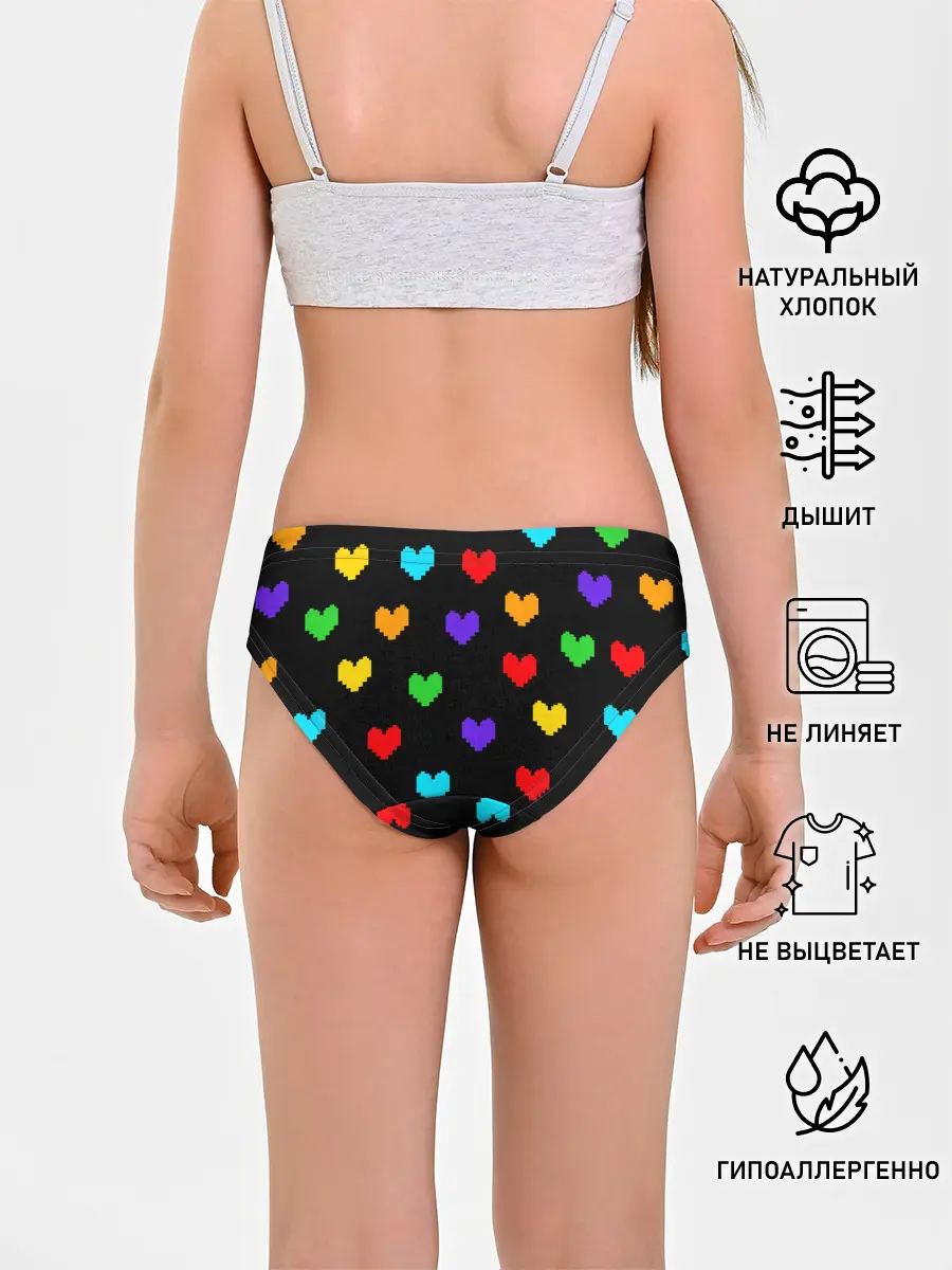 Трусы для девочек / UNDERTALE HEART