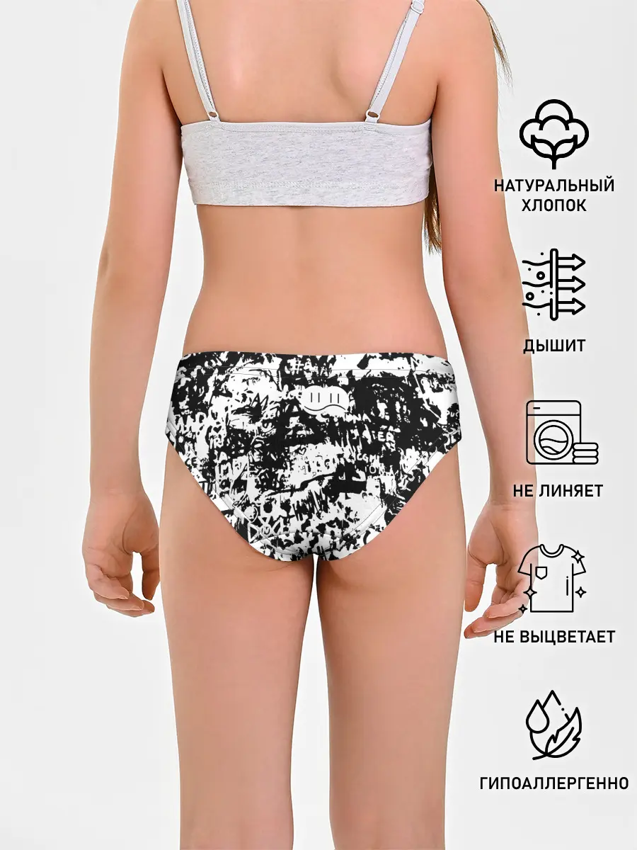 Трусы для девочек / Graffiti