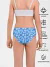 Трусы для девочек / Снежные Новогодние Узоры