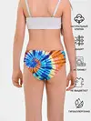 Трусы для девочек / Tie dye