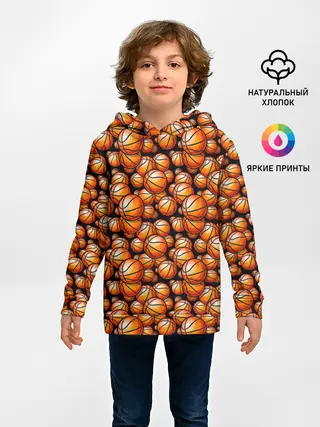Детское худи / Баскетбольные Мячи