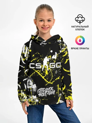 Детское худи / CS:GO Брызги красок