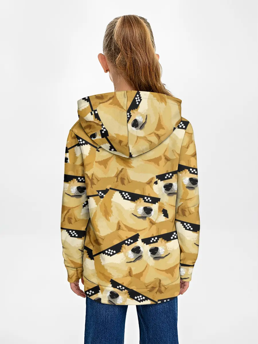 Детское худи / Doge мем в deal with it очках