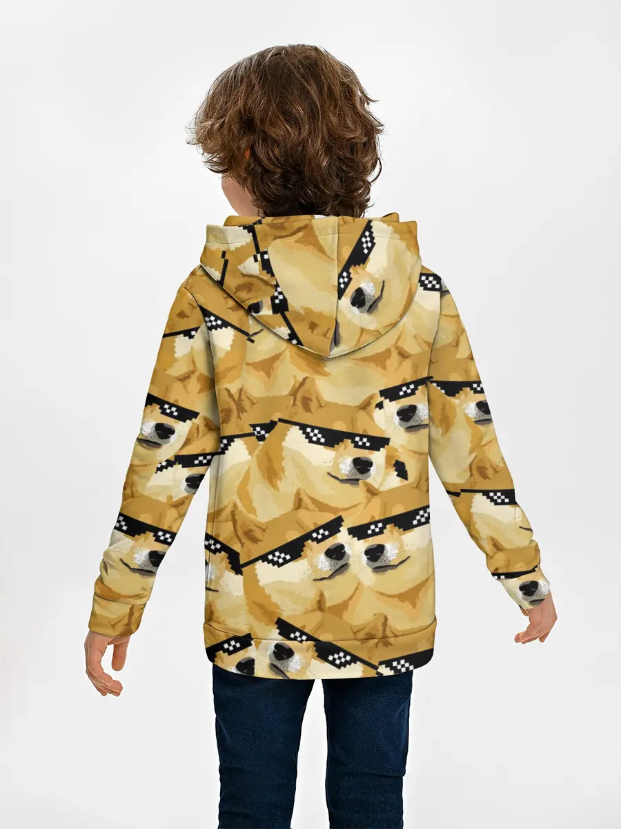 Детское худи / Doge мем в deal with it очках