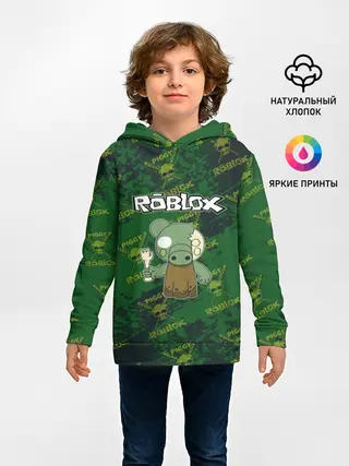 Детское худи / Свинка Пигги из Roblox