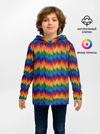 Детское худи / РАДУЖНАЯ КИСЛОТА