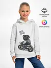 Детское худи / Pug Rider | Байкер Мопс