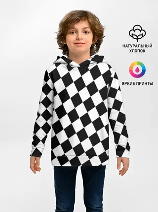 Детское худи / Клетки