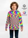 Детское худи / Оптическая текстура
