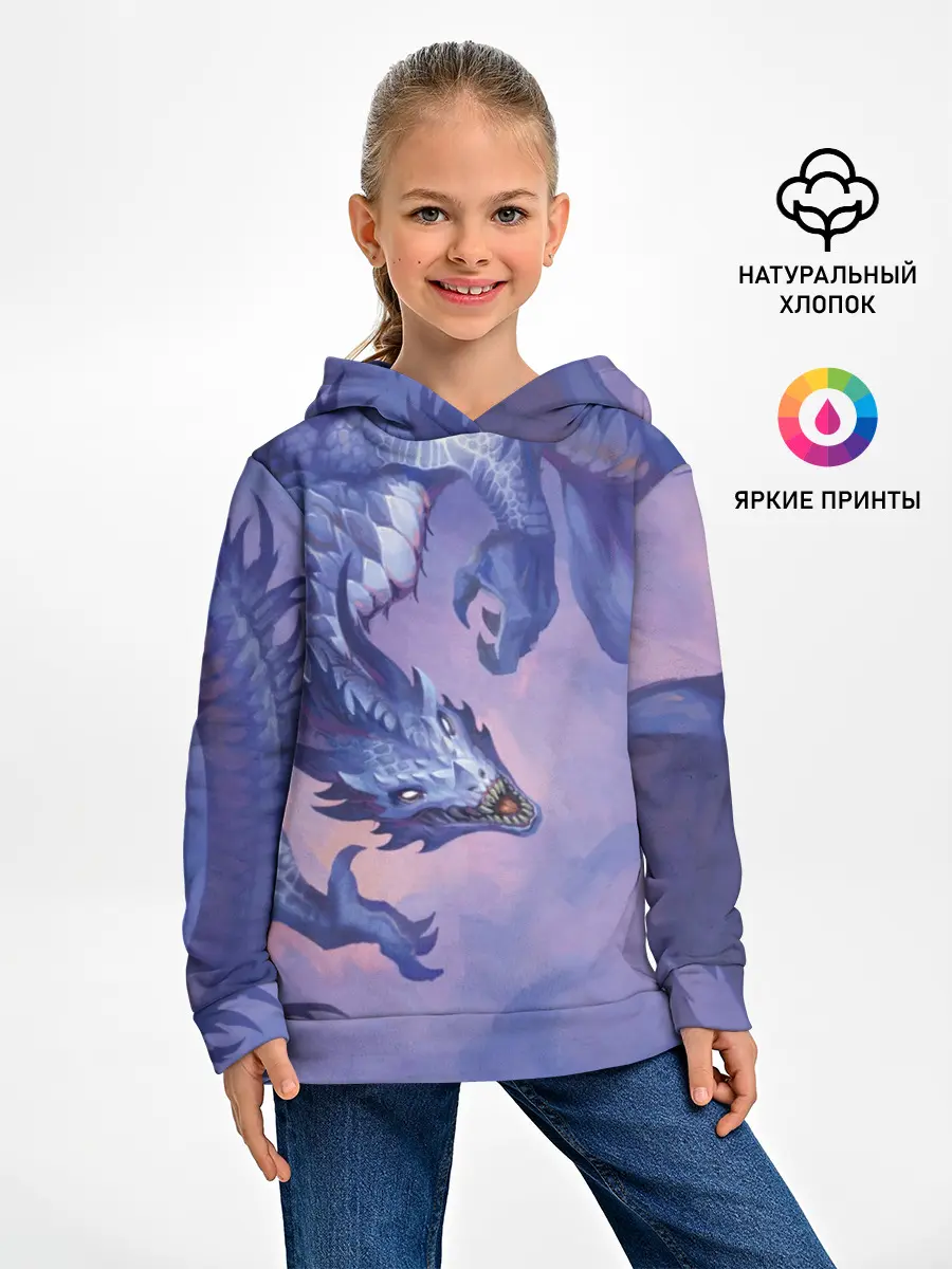 Детское худи / Дракон воды