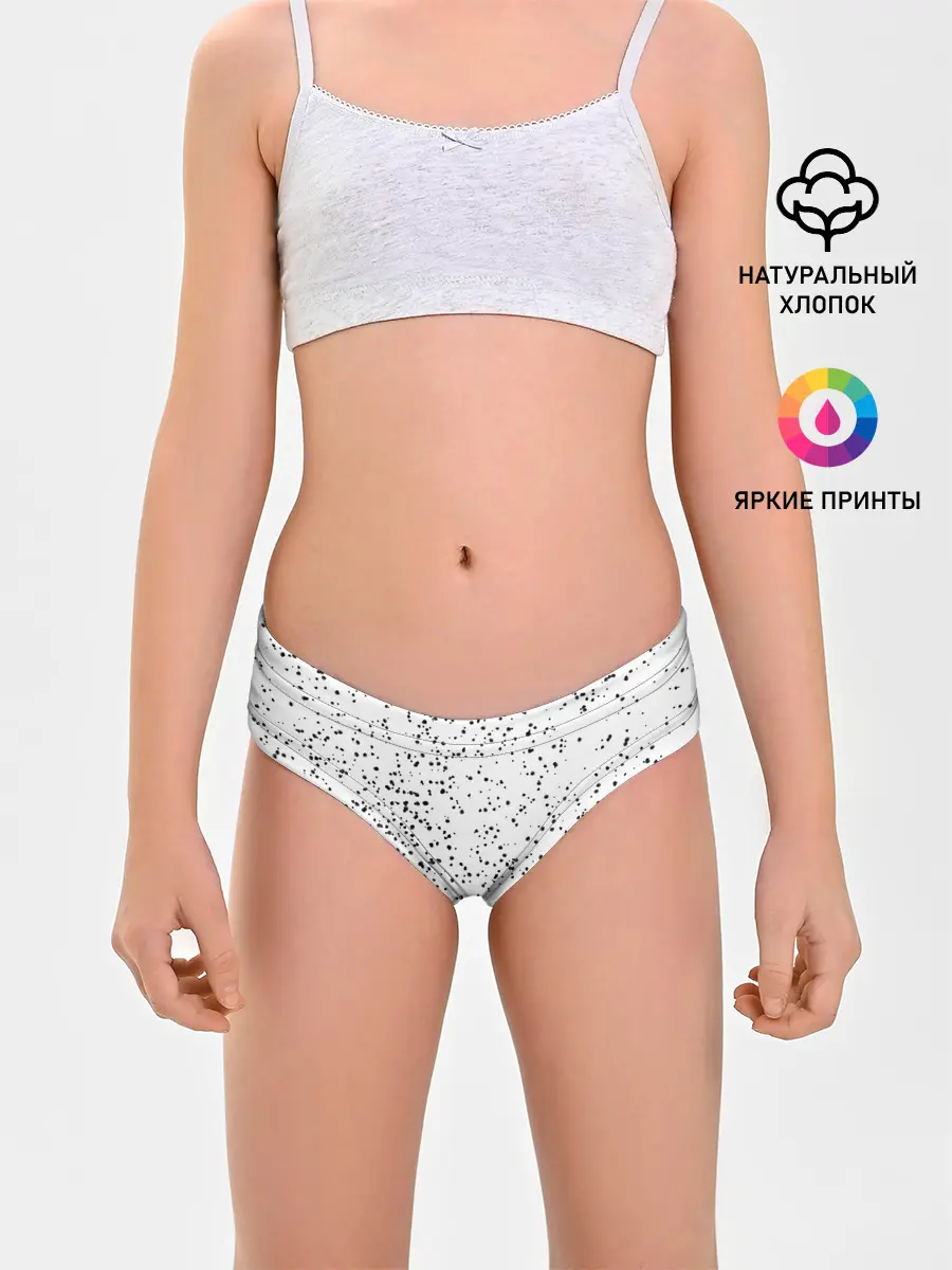 Трусы для девочек / Точки