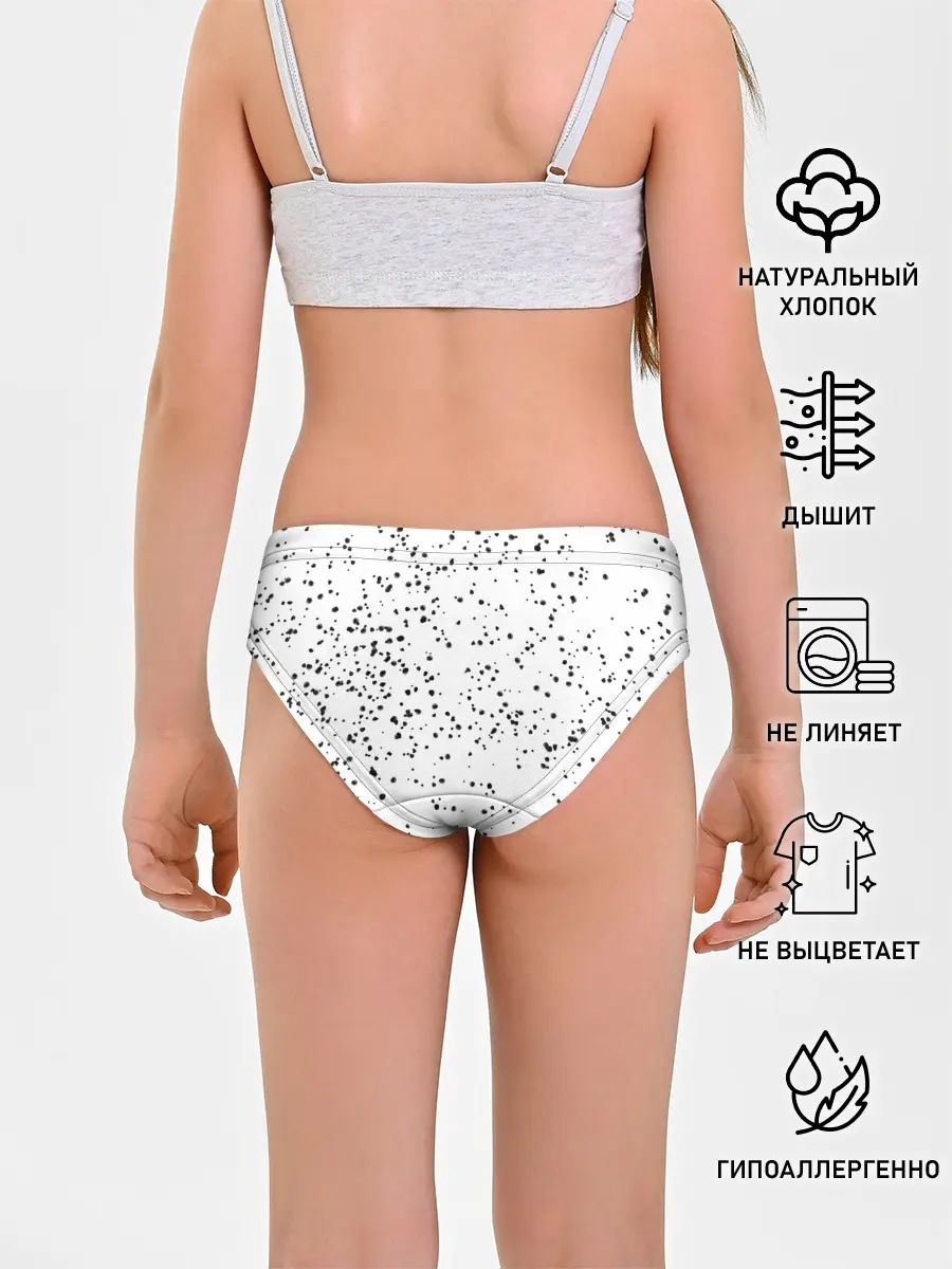 Трусы для девочек / Точки